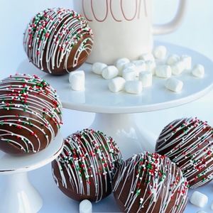 🎅4 Christmas Hot Chocolate Bombs🎅